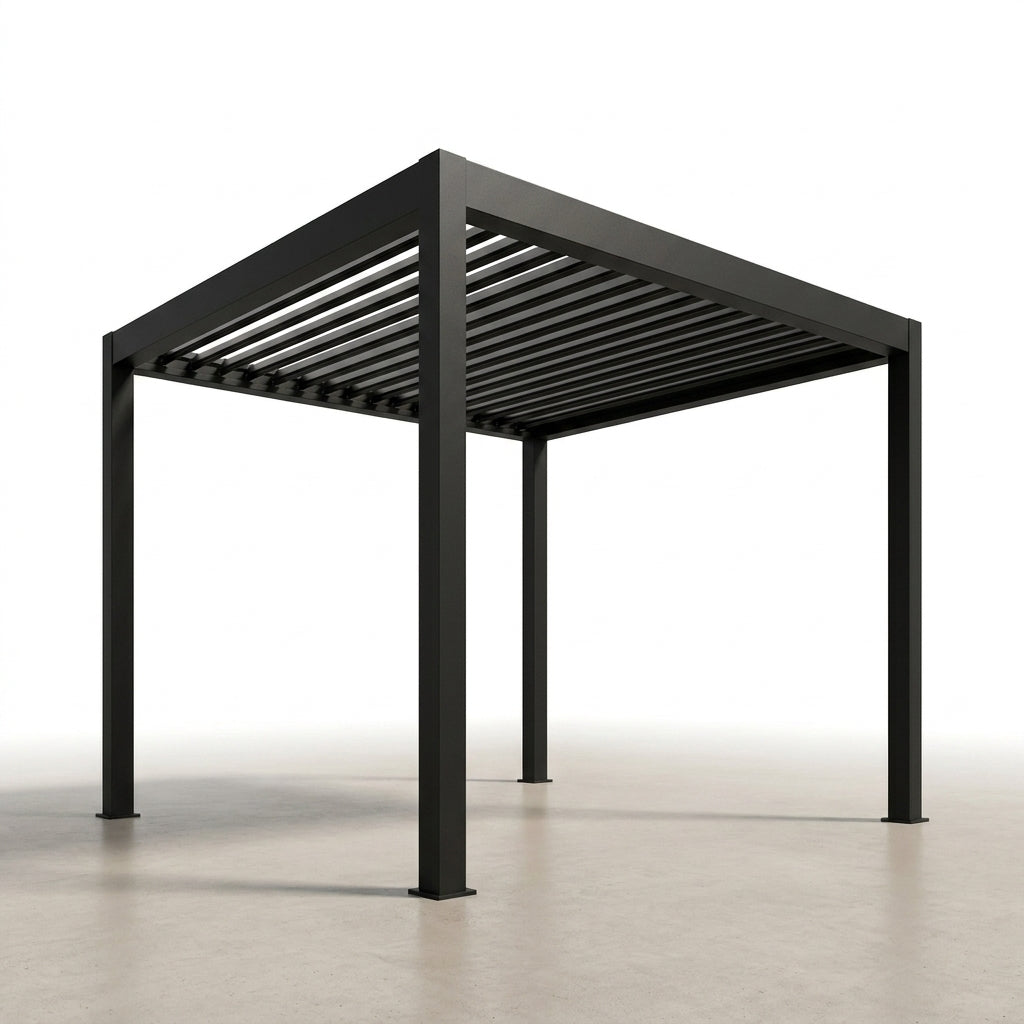 ArcadiaForge Louver Pro Pergola — Studio Shot