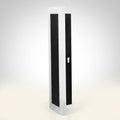 Architectural Wall Sconce Built for Modern Facades, Aluminum Housing, LED Light Bar, Diffused Halo Effect