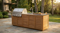 Hearthcraft Timberline Outdoor Kitchen — Lifestyle