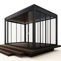 VetroHaus Panorama Glass Pavilion — Studio Shot