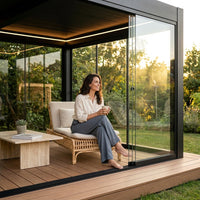 VetroHaus Panorama Glass Pavilion — Lifestyle