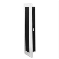 Architectural Wall Sconce Built for Modern Facades, Aluminum Housing, LED Light Bar, Diffused Halo Effect